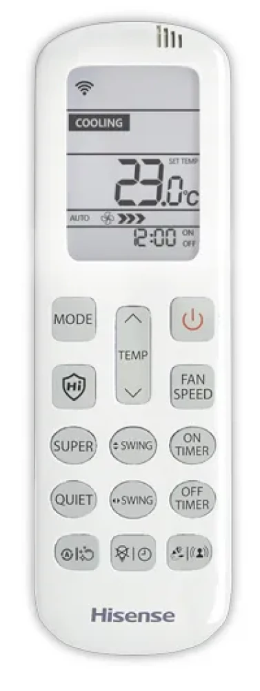 Фото 7 товара: Кондиционер HISENSE Zoom DC Inverter AS-24UW4RBTKB00 Wi-Fi